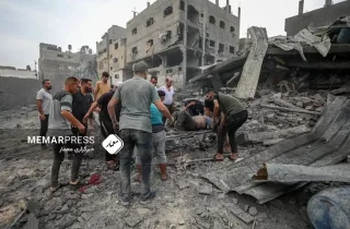 شمار شهدای غزه 2 هزار 320 نفر رسید