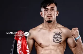 پیروزی احمدسهیل حسن زاده، مبارز افغانستانی مقابل حریف امریکایی‌اش در مبارزات آزاد کالیفرنیا