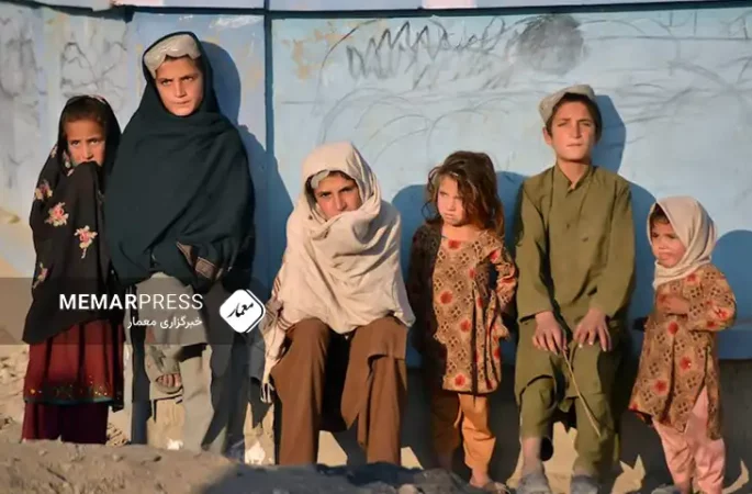 بحران گرسنگی دامن گیر کودکان افغانستانی