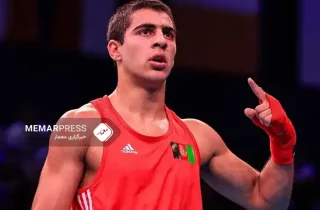 کسب مدال برنز توسط بوکسور افغانستانی در مسابقات جهانی بوکس