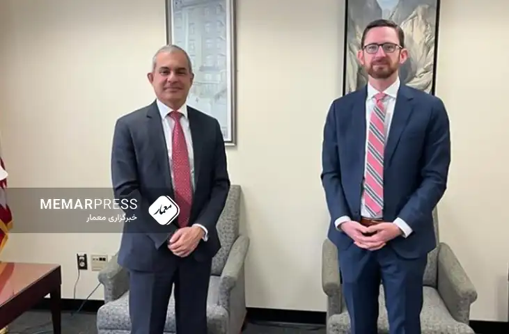 دیدار و گفتگوی توماس وست و ایندریکا راتواته در مورد وضعیت افغانستان