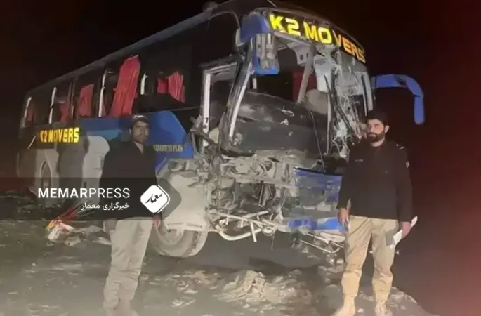 حمله تروریستی بر یک بس مسافربری در پاکستان، ۹ کشته و ۲۶ زخمی برجای گذاشت