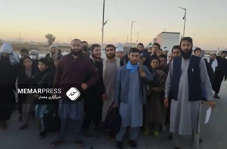 ۱۹۳ شهروند افغانستان از اردوگاه الغدیر زاهدان ایران به کشور بازگشتند