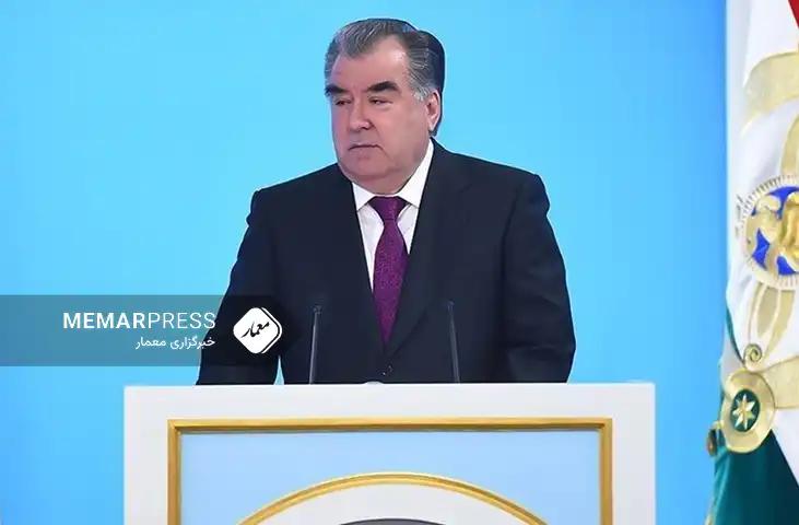 امامعلی رحمان : تاجیکستان از وضعیت کنونی افغانستان و فلسطین عمیقاً نگران است