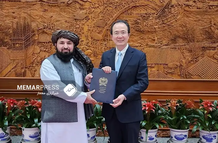 چین اعتبارنامه سفیر طالبان را پذیرفت