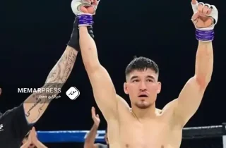 سخی قنبری، ورزشکار مبارزات آزاد افغانستان، قهرمان شد