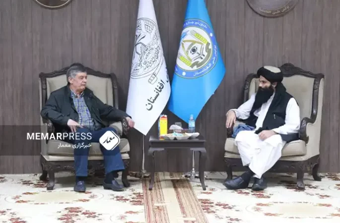 کابلوف در دیدار با حقانی: سازمان ملل باید برای کمک به افغانستان با طالبان همکاری کند