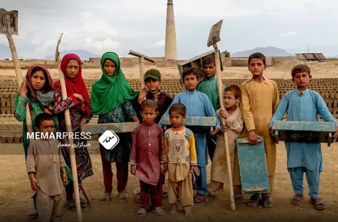 صندوق نجات کودکان : یک سوم کودکان افغان به‌دلیل فقر مجبور به کار شاقه شده‌اند