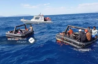 گارد ساحلی ترکیه ۶۹ مهاجر افغان بدون مدرک اقامت را در چاناق‌قلعه دستگیر کرد