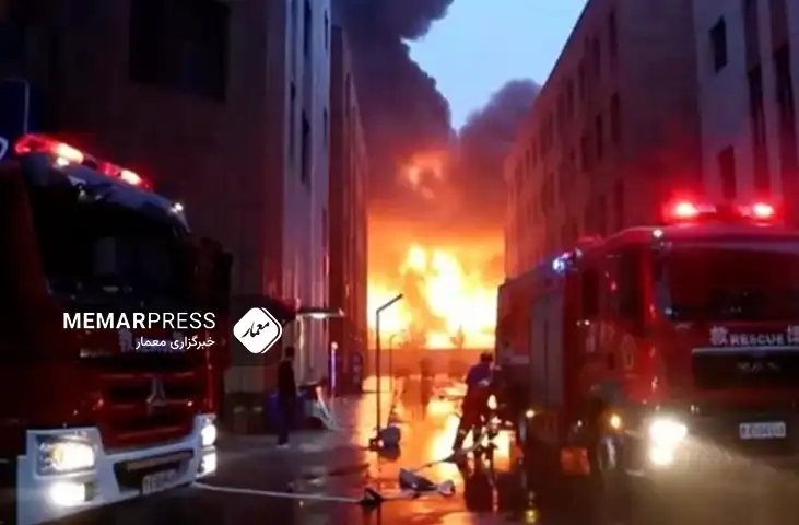 جان باختن 39 تن در حادثه آتش‌سوزی در چین