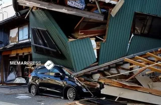 تلفات زمین لرزه جاپان به 62 تن رسید