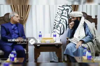 حقانی و معاون جدید یوناما بر سر کمک‌های بشردوستانه به افغانستان به توافق رسیدند