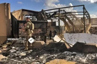 حمله نیروهای مقاومت به پایگاه نیروهای امریکایی(عین الاسد) در عراق 