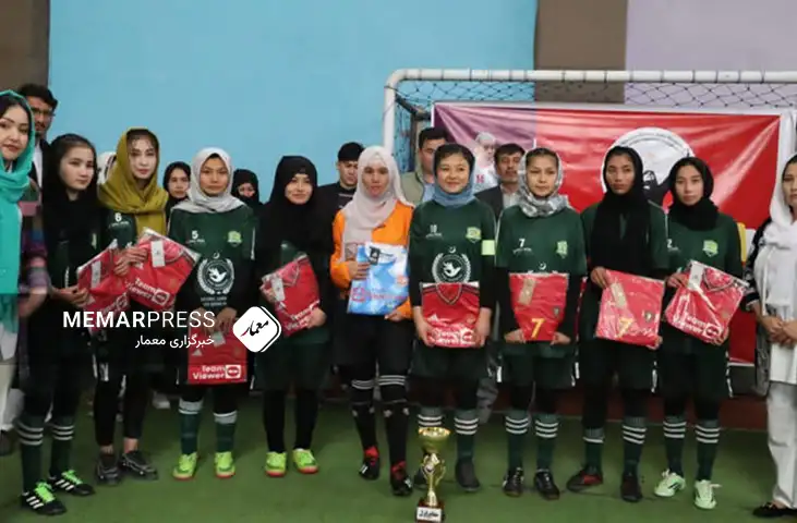 برگزاری رقابت های فوتسال دختران مهاجر افغان در پاکستان
