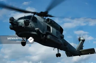 سقوط یک چرخبال نیروی دریایی آمریکا در خلیج «سن دیگو»