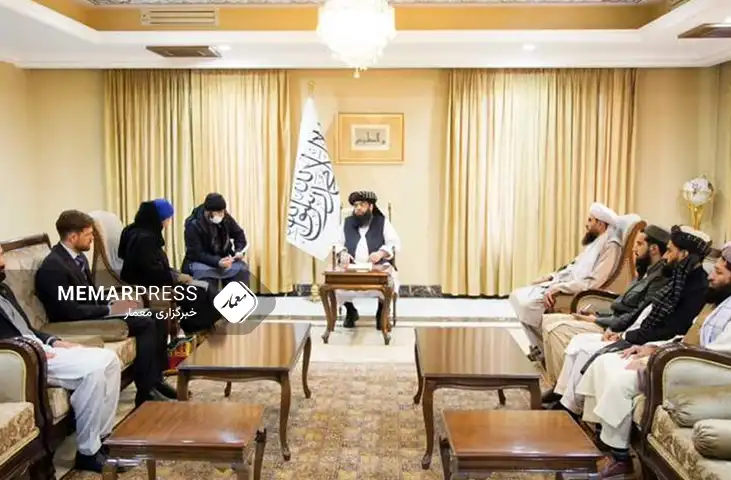 معاون سیاسی طالبان در دیدار با کاردار اتحادیه اروپا: داعش در افغانستان سرکوب شده است