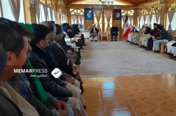 برگزاری مراسم یادبود شهدای حمله تروریستی کرمان ایران در هرات