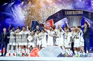 کسب اولین جام ۲۰۲۴ رئال مادرید در شب تحقیر بارسلونا با هت‌تریک وینی