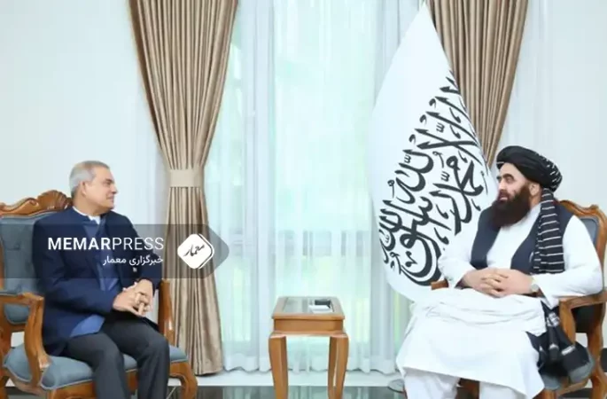 دیدار و گفگتوی وزیر خارجه طالبان با مسؤول جدید امور بشری یوناما در کابل
