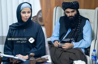 گفتگوی حقانی و کاردار اتحادیه اروپا درباره‌ی نشست دوحه و عضویت طالبان در نهادهای بین‌المللی