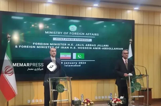 توافق وزرای خارجه ایران و پاکستان بر ایجاد مکانیسم مشورتی 