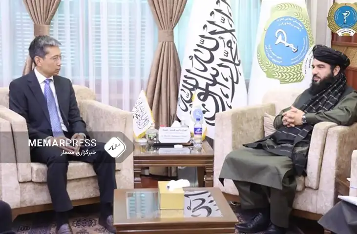 توافق سفیر چین و وزیر صحت طالبان بر همکاری در بخش صحت افغانستان