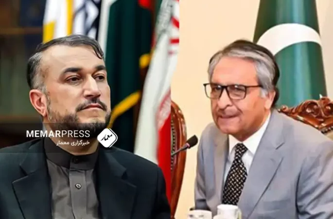 وزیر خارجه ایران : به حاکمیت و تمامیت ارضی پاکستان قویا توجه داریم