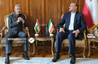 گفتگو وزرای خارجه ایران و هند در مورد آخرین تحولات بین‌المللی و منطقه‌‌