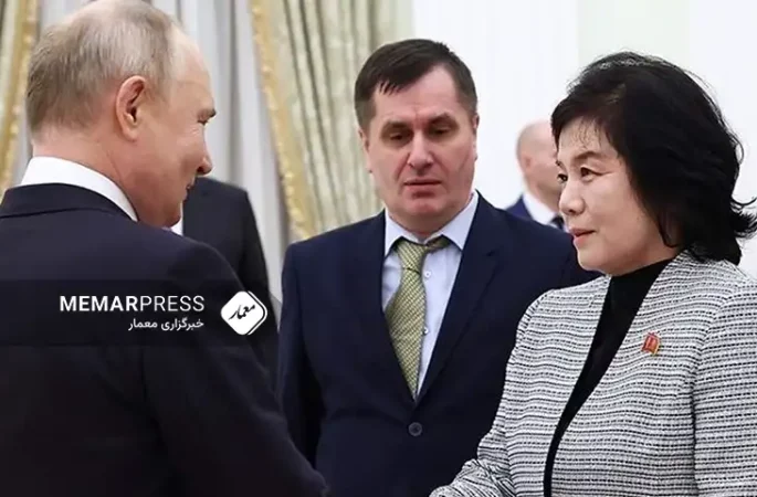 دیدار و گفگتوی پوتین با وزیر خارجه کره شمالی