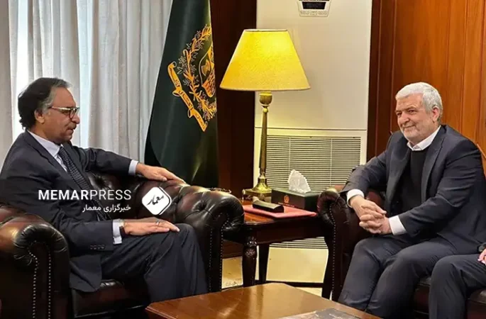 کاظمی قمی با وزیر خارجه پاکستان