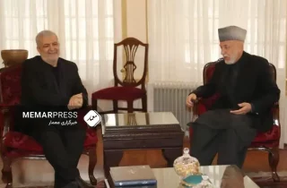 تاکید حامد کرزی بر تحکیم و گسترش روابط بین افغانستان و ایران