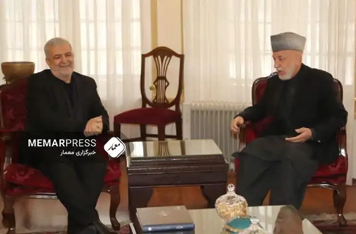 تاکید حامد کرزی بر تحکیم و گسترش روابط بین افغانستان و ایران