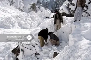 برف کوچ در بدخشان