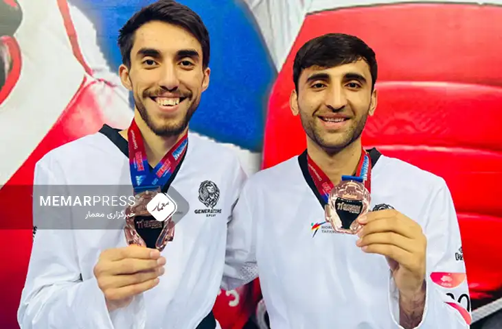 دو تکواندوکار افغانستانی به مدال برنز رقابت‌های فجیره امارات دست یافتند