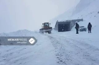 مسدود شدن شاهراه هرات – تورغندی و شاهراه سالنگ در پی برفباری سنگین