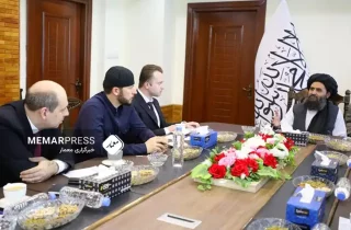 تاکید ملا برادر و نماینده پوتین بر تقویت روابط اقتصادی و همکاری مشترک در مورد تغییرات اقلیمی