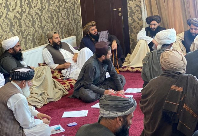 سفر اعضای کمیسیون طالبان به جوزجان برای جلوگیری از غضب زمین ها