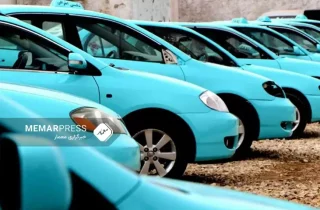 ریاست ترافیک طالبان از آغاز روند تغییر رنگ تاکسی‌ها خبر داد