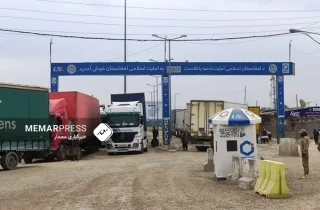 دیدار و گفتگوی مقامات وزارت دفاع طالبان با مقامات ایرانی در گذرگاه اسلام‌قلعه