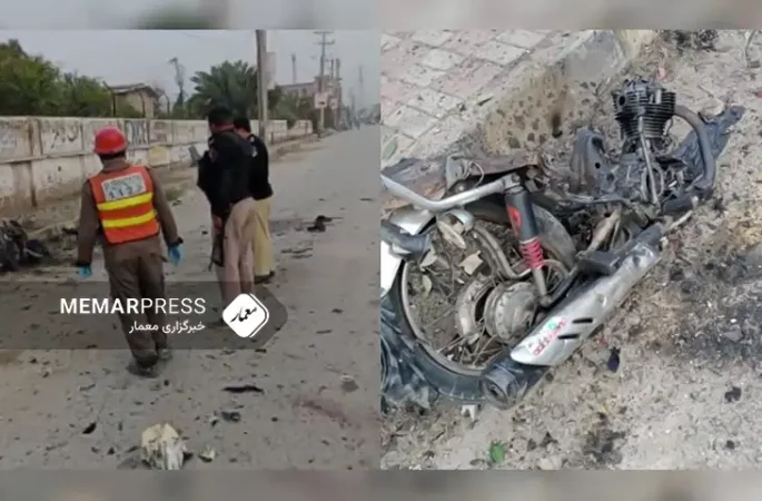 انفجار در پیشاور پاکستان دو کشته و یک زخمی برجای گذاشت
