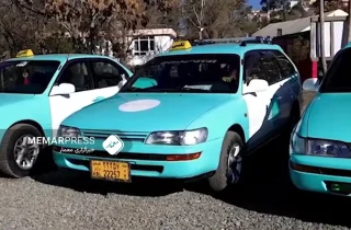 طالبان : تغییر رنگ تاکسی‌ها به جلوگیری از جرایم کمک می‌کند