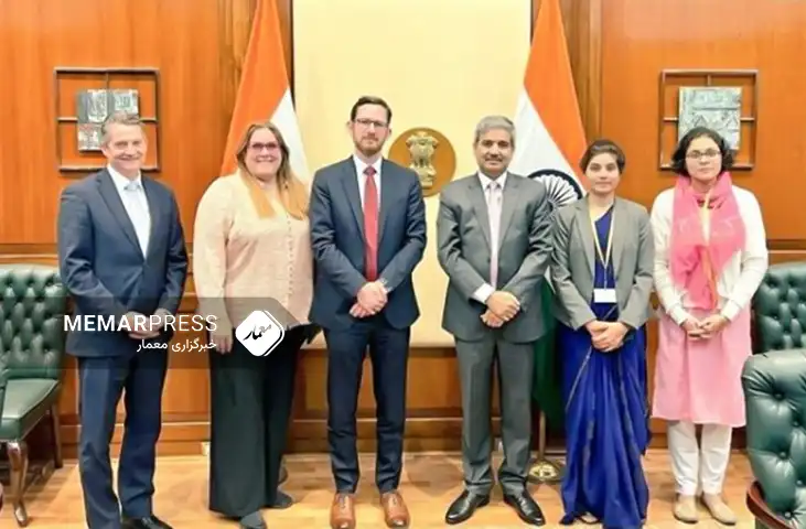 دیدار و گفتگوی توماس وِست با مقام‌های هندی درباره‌ افغانستان