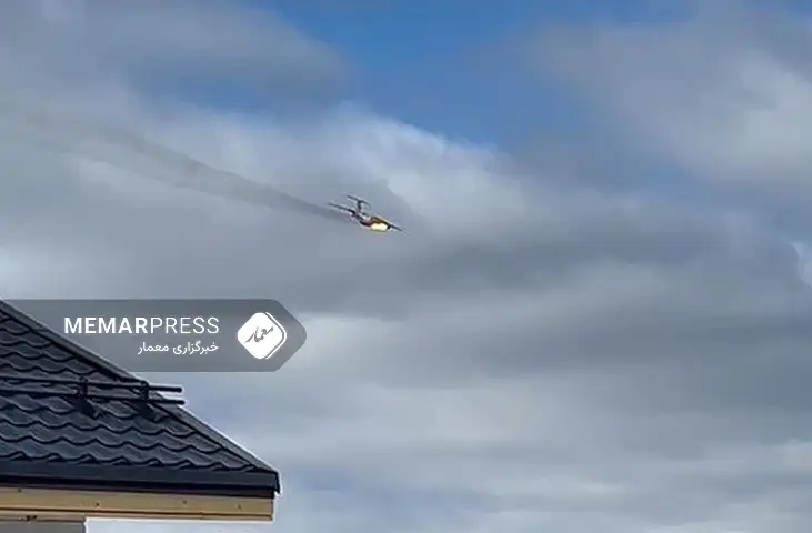 سقوط هواپیمای نظامی روسی با 15 سرنشین