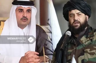 گفتگوی وزیر دفاع طالبان و امیر قطر درباره تقویت روابط دوجانبه