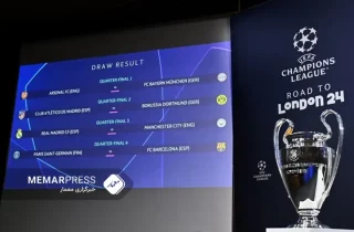 قرعه کشی یک چهارم نهایی چمپیونزلیگ؛ دوباره رئال-سیتی!