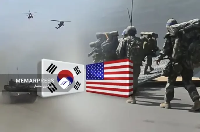 آغاز مانور نظامی مشترک امریکا و کره جنوبی