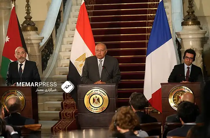 مصر، اردن و فرانسه بر لزوم توقف جنگ اسراییل علیه غزه تاکید کردند