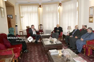 کرزی در دیدار با معاون سیاسی یوناما برتفاهم ملی برای تامین ثبات پایدار تاکید کرد
