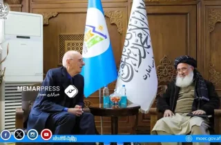 دیدار و گفتگوی طالبان و آلمان درباره همکاری‌های اقتصادی و و فعالیت اتاق تجارت افغان و جرمن