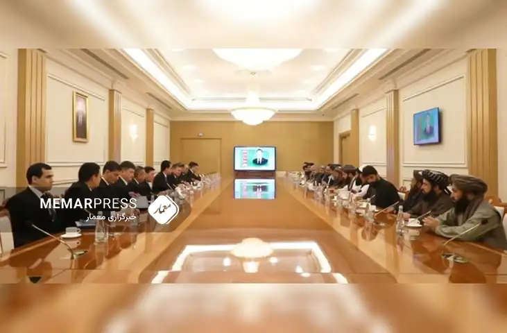 گفتگوی وزیر تجارت طالبان و مقامهای ترکمنستانی درباره گسترش روابط تجاری